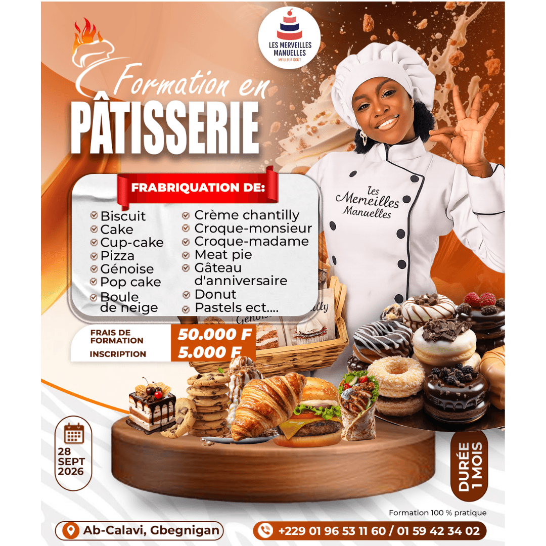 Formation en Patisserie